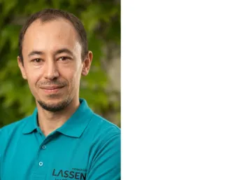Das Foto eines Mitarbeiters, der Firma Lassen.