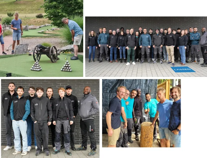 Das Team von Lassen in Freiburg